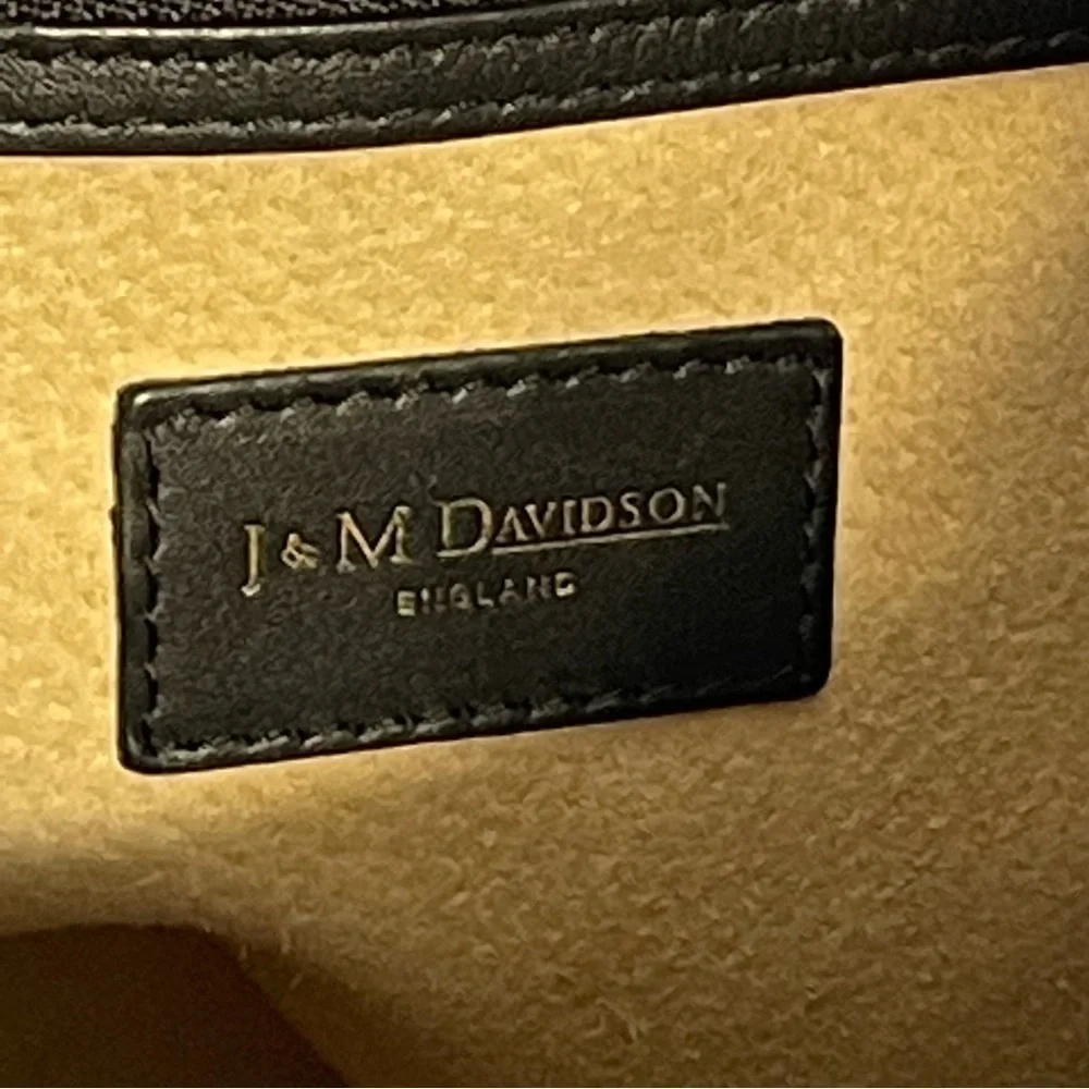 J&M DAVIDSON Rio 07314/141 Women's Leather Shoulder Bag Boho Bohemian Black‎